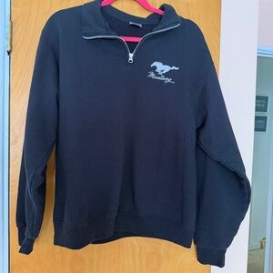 Ford Mustang Quarter Zip, Unisex, Size M